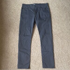 Ag Adriano Goldschmied Men's Gray Slim Straight The Everett Pants 32x32